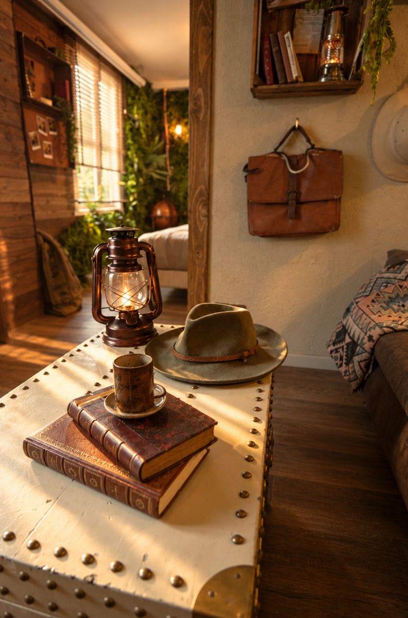 Lanterne et livre ancien
